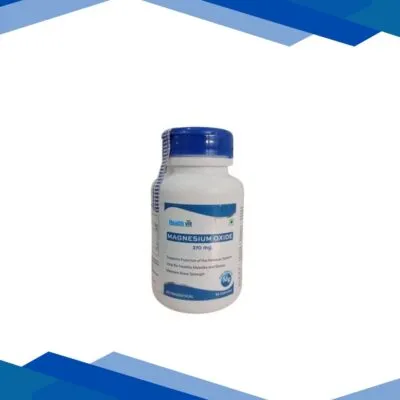 Healthvit Magnesium Oxide 370 mg Capsules 60’s