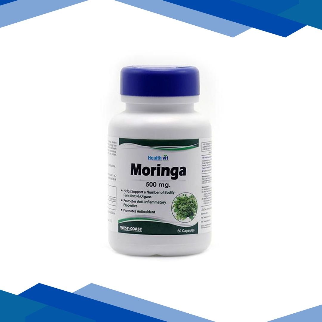 Healthvit Moringa Essential Nutrition 500mg- Capsules 60’s