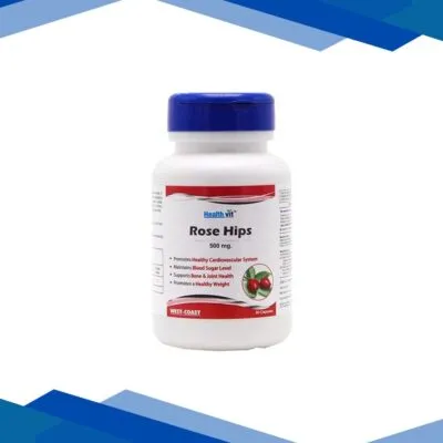 Healthvit Rose hips 500 mg – Capsules 60’s