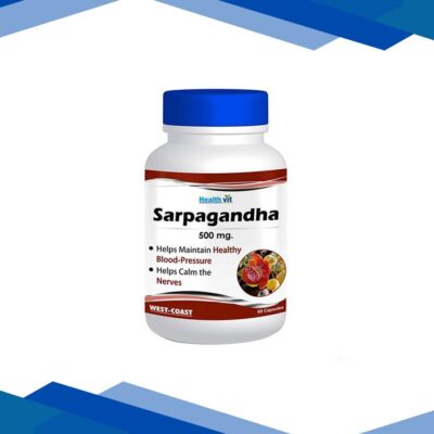 Healthvit Sarpagandha 500mg -Capsules 60’s