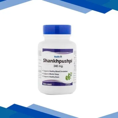 Healthvit Shankhpushpi Pure Extract 240 mg- Capsules 60’s