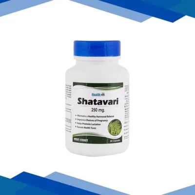 Healthvit Shatavari Powder 250 mg- Capsules 60’s