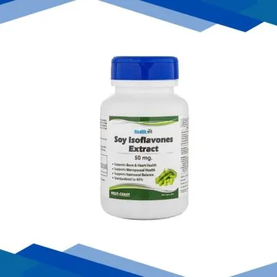 Healthvit Soy Isoflavones Extract 50mg – Capsules 60’s