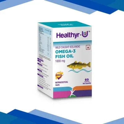 Healthyr-U Icelandic Omega 3 Fish Oil 1000 mg Capsule 60’s