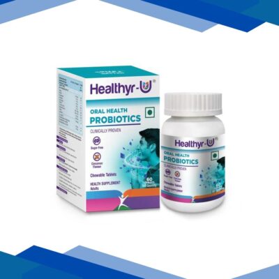 Healthyr-U Oral Health Sugar Free Cinnamon Flavour Probiotic Chewable Tablet 60’s