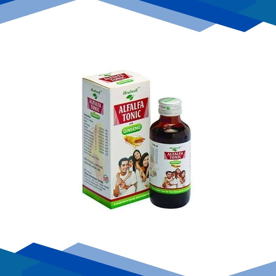 Healwell Alfalfa Tonic With Ginseng 200 ml
