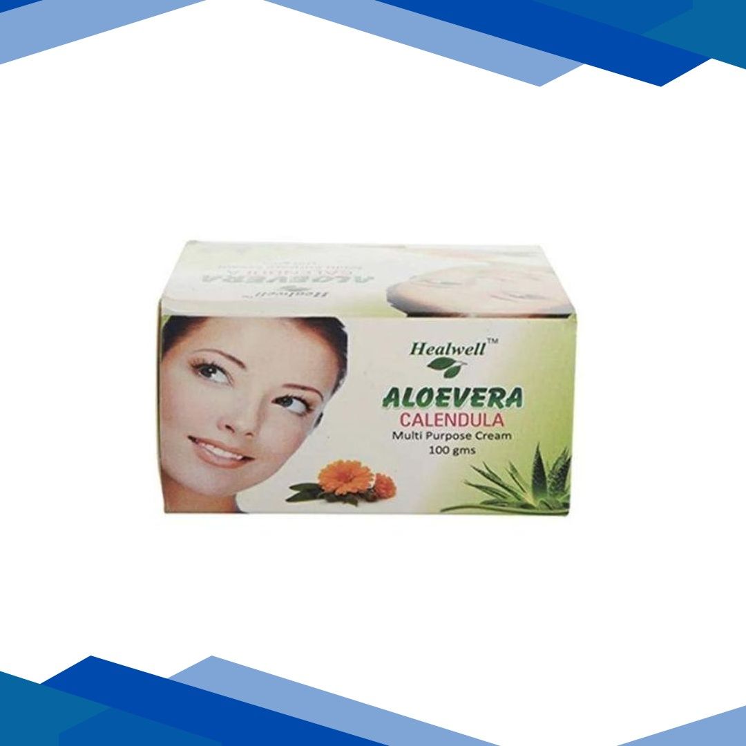 Healwell Aloevera Calendula Cream 100 gm