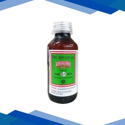 HEPATOGLOBINE +(PARACHUTE COCONUT OIL 100ML FREE) Syrup 100ml