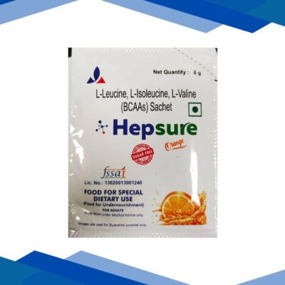 HEPSURE ORANGE FLAVOUR SUGAR FREE Sachet 8gm