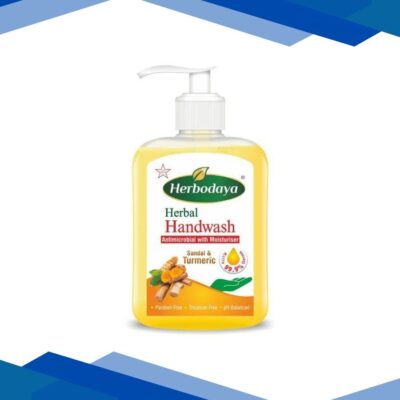 Herbodaya Herbal Handwash – Sandal & Turmeric 250 ml