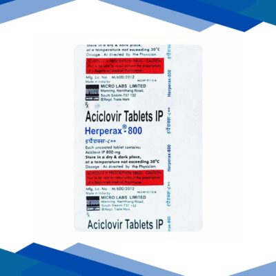 Herperax 800mg Tablet 10’S