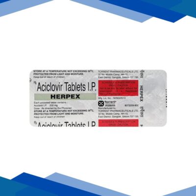 Herpex 200mg Tablet 10’S