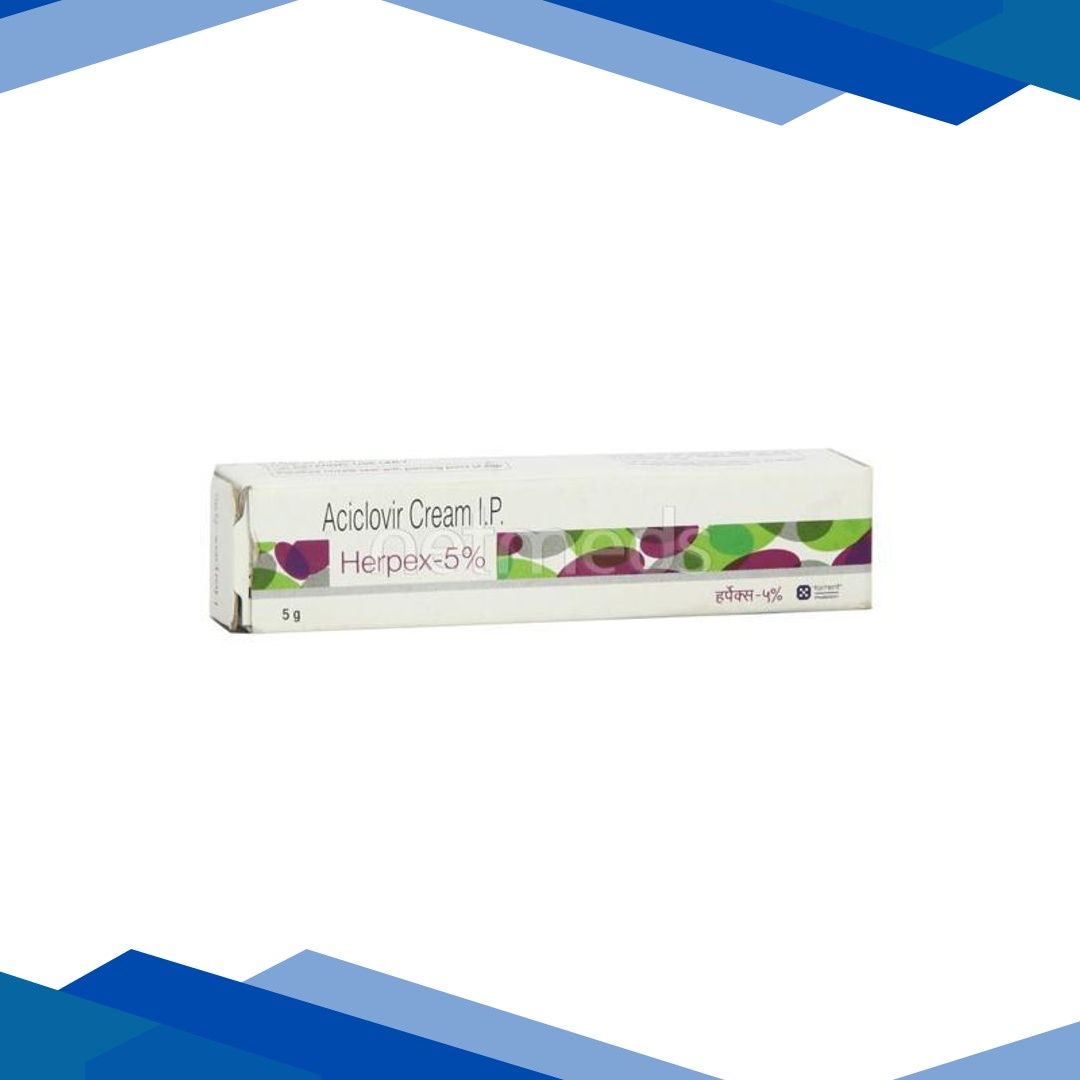 Herpex 5% Cream 5gm