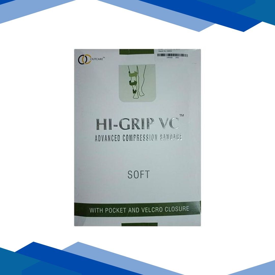 Hi Grip VC Advanced Compression Bandage Soft (15 cm x 8 m) 1’s