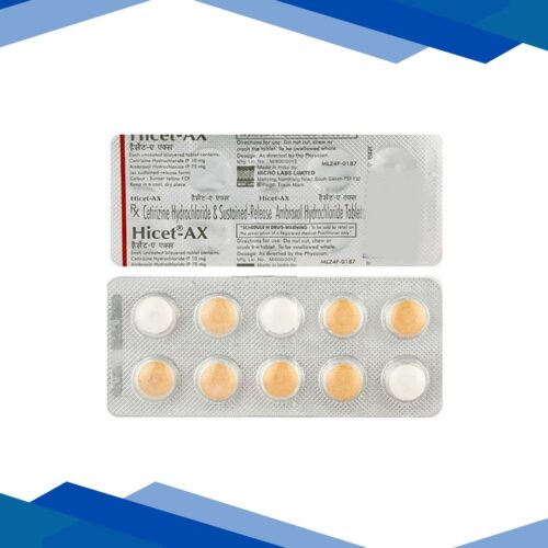 Hicet AX Tablet 10’S