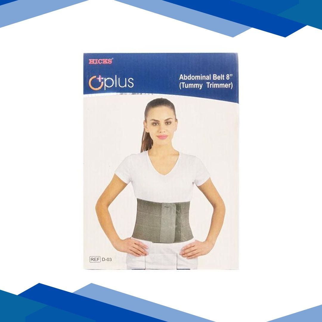 Hicks O Plus Abdominal Belt (D-03) 8 Inch 1’s