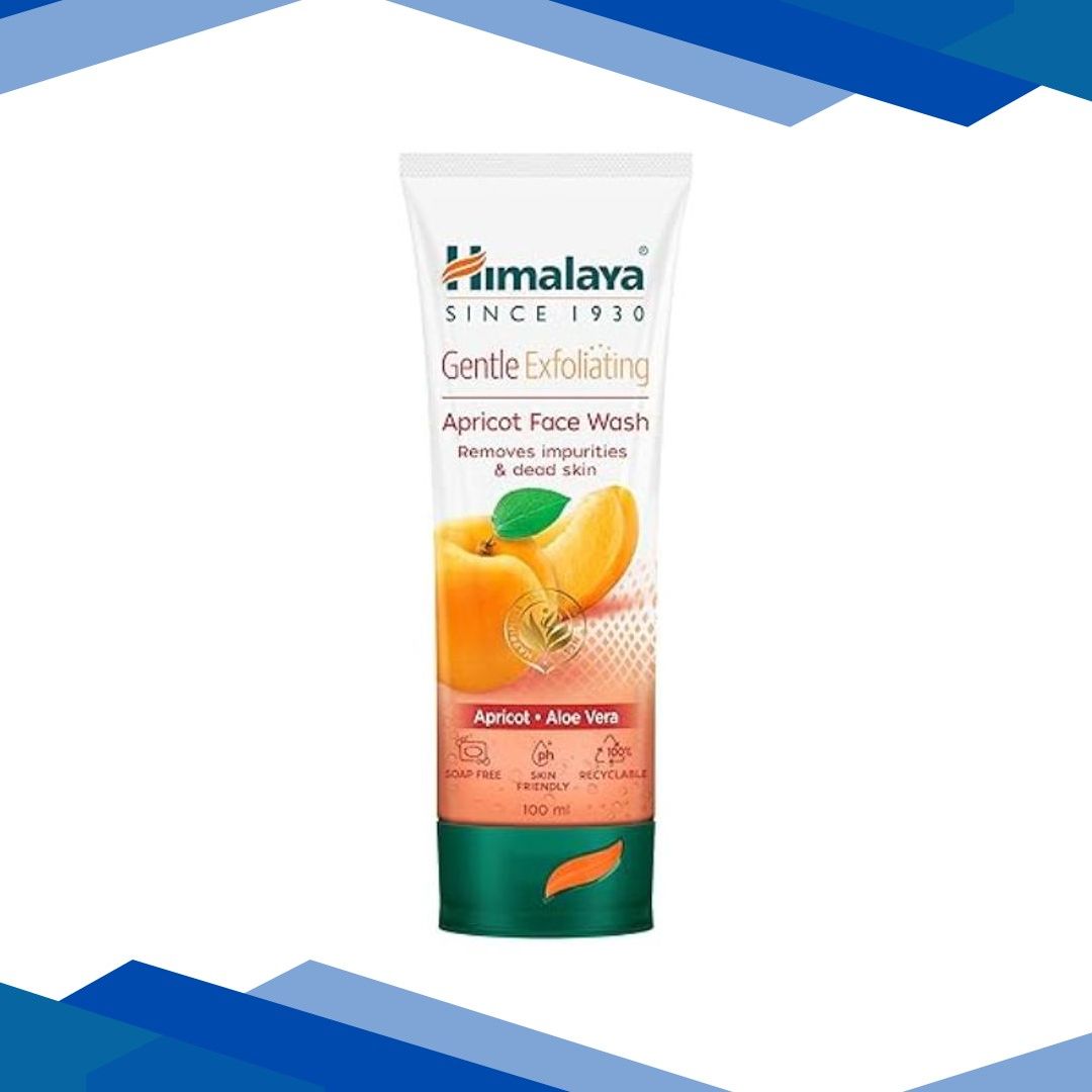 Himalaya Gentle Exfoliating Apricot & Aloe Vera Face Wash 100 ml
