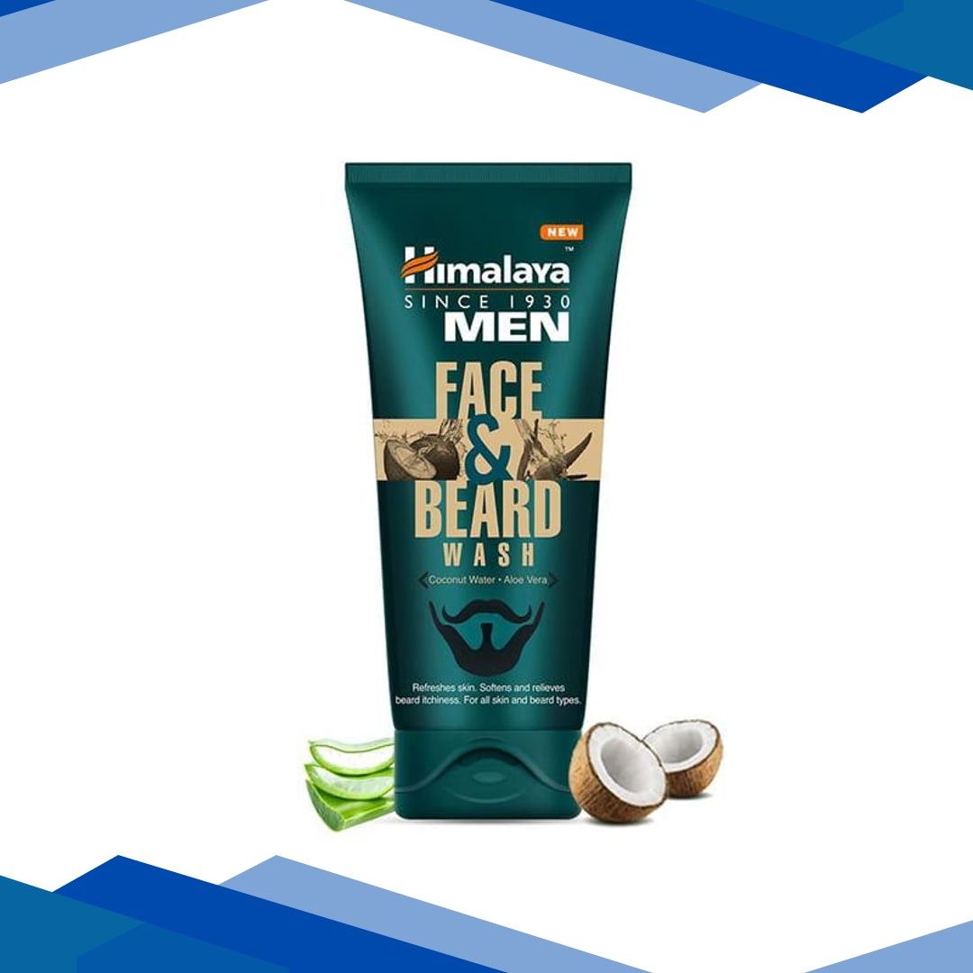 Himalaya Men Face & Beard Wash 80 Ml