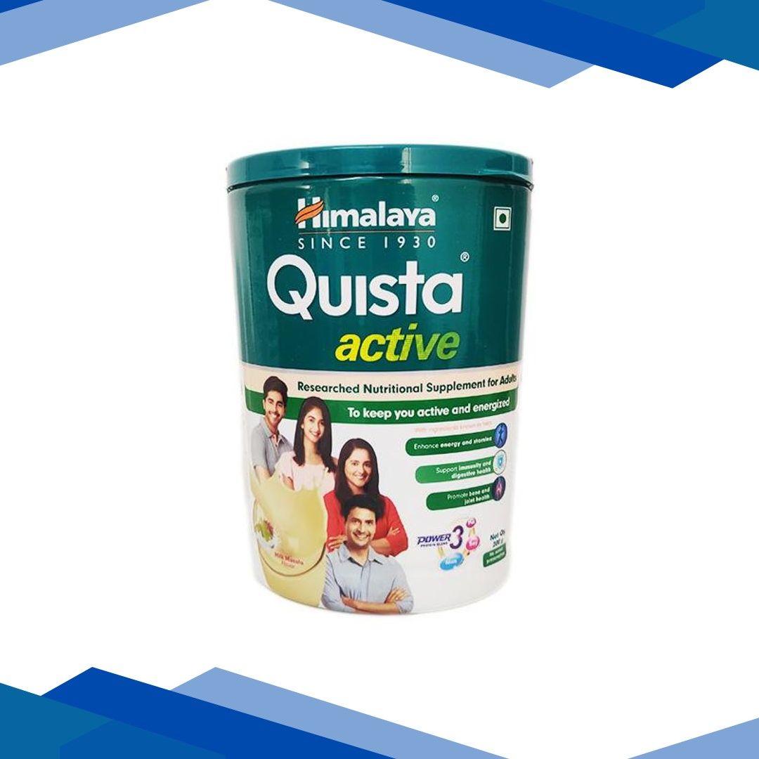Himalaya Quista Active Powder – Milk Masala Flavor 200 gm