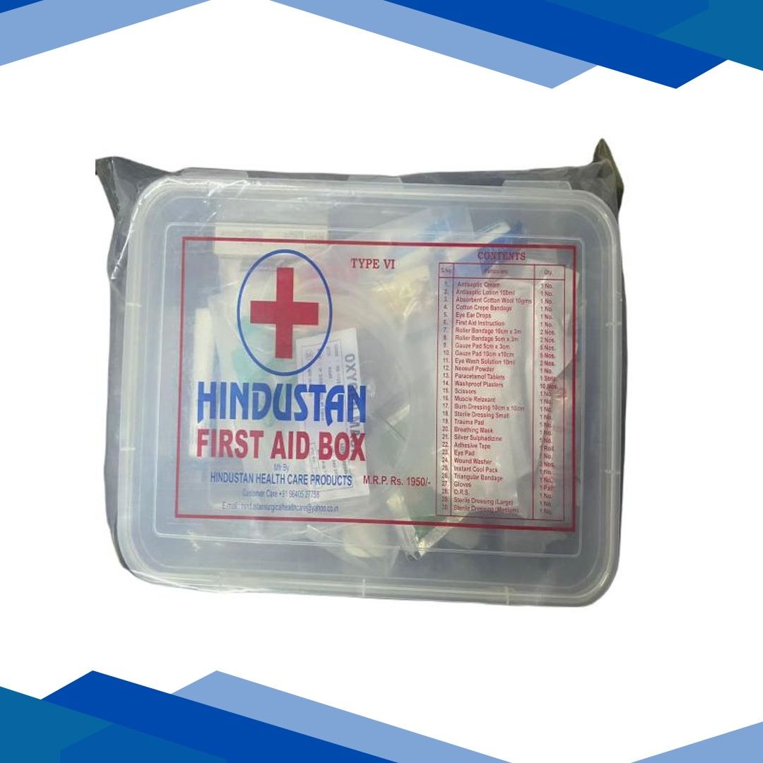 Hindustan First Aid Kit – Type VI 1’s