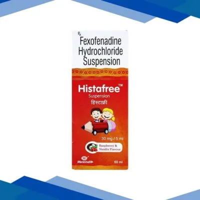 Histafree Raspberry & Vanilla Flavour Suspension 60ml