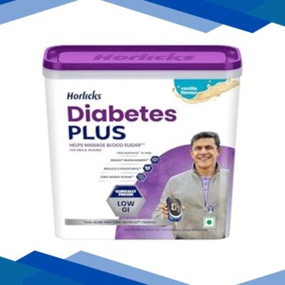 Horlicks Diabetes Plus Powder – Vanilla Flavour (Jar) 1 kg