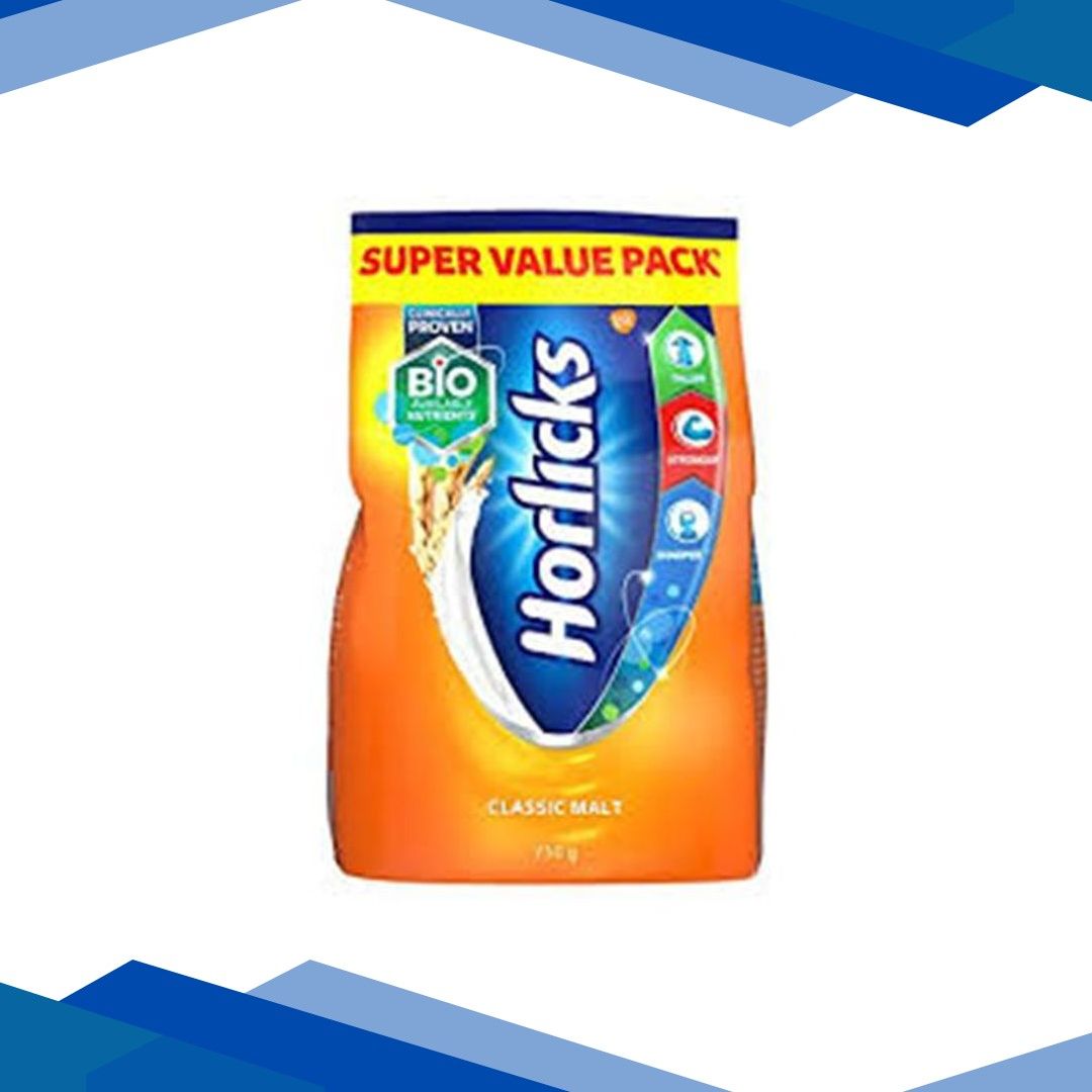 Horlicks Nutritional drink Powder – Classic Malt 1 kg (Pouch)