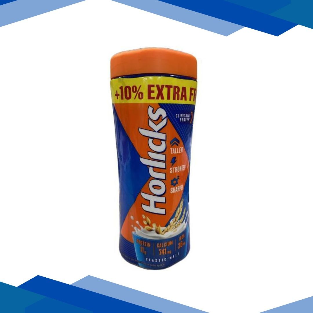 Horlicks Nutritional drink Powder – Classic Malt Flavour (Pet Jar) 550 g