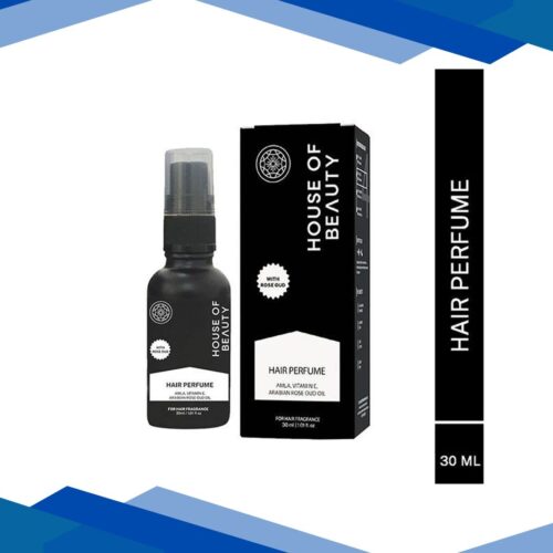 House of Beauty Hair Perfume with Oud For Hair Strengthening, Thickening & Growth 30ml