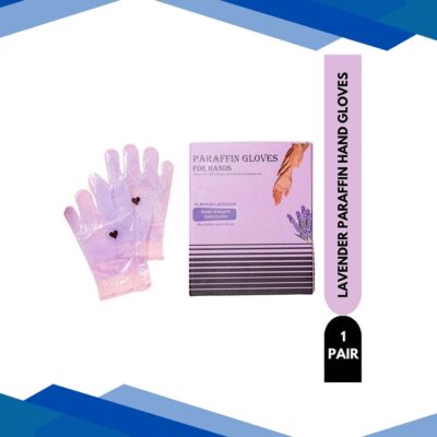 House of Beauty Lavender Paraffin Hand Gloves-At Home Manicure For Soft, Smooth Hands (1Pair) 1’s