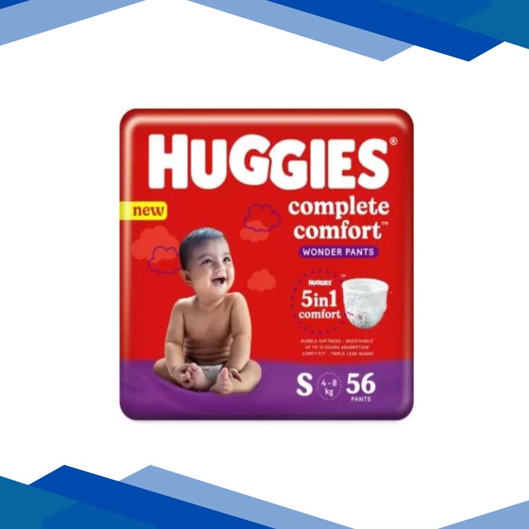 Huggies Complete Comfort Wonder Diaper Pants (S) 56’s