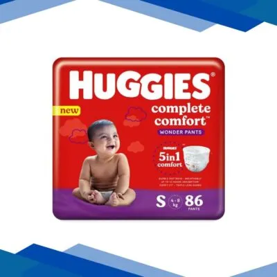 Huggies Complete Comfort Wonder Diaper Pants Small (S) 86’s