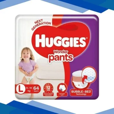Huggies Wonder Pants Diapers (L) 64’s