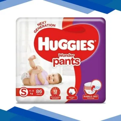 Huggies Wonder Pants Diapers (S) 86’s