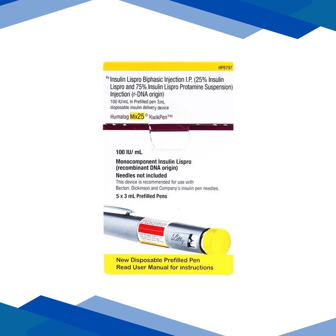 Humalog Mix25 Kwikpen Pen(Prefilled) Injection 1X3ml
