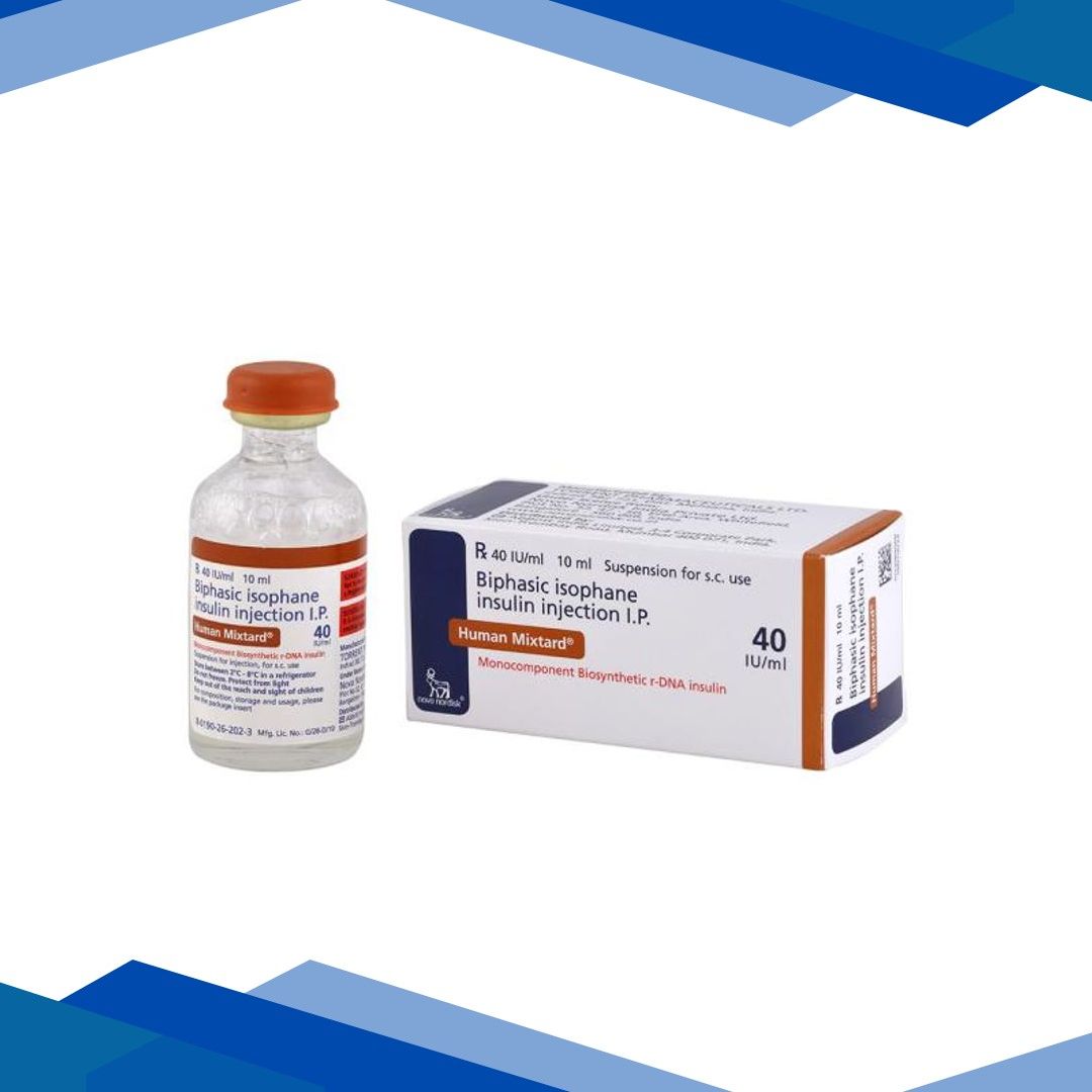 Human Mixtard 30/70 40IU Injection 1X10ml