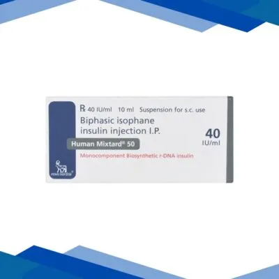 Human Mixtard 50 40IU Injection 1X10ml