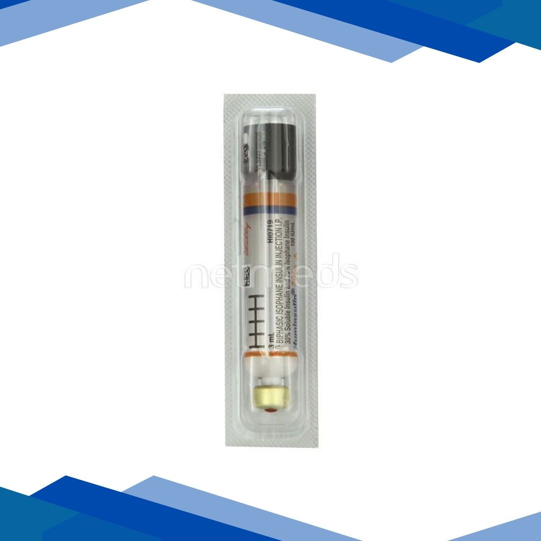 Huminsulin 30/70 100IU Cartridge 1X3ml