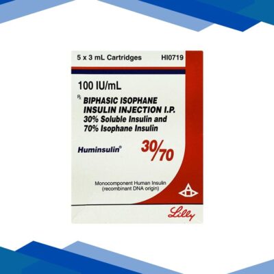 Huminsulin 30/70 100IU Injection 5X3ml