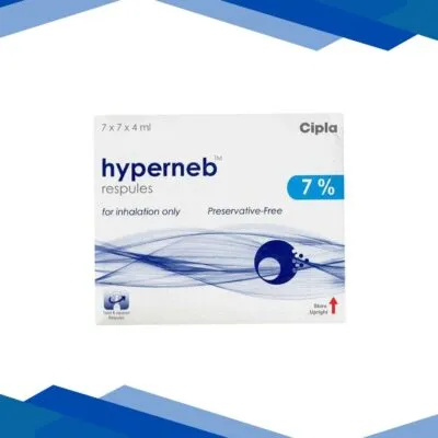 HYPERNEB 7% Respules 7X4ml