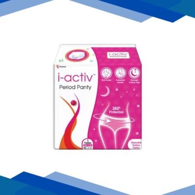 I-active Disposable Sanitary Period Panty (Size 31 inch – 48 inch) 5’s