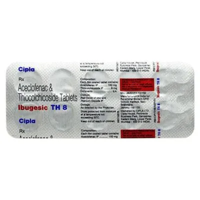 Ibugesic TH 8/100mg Tablet 10’S