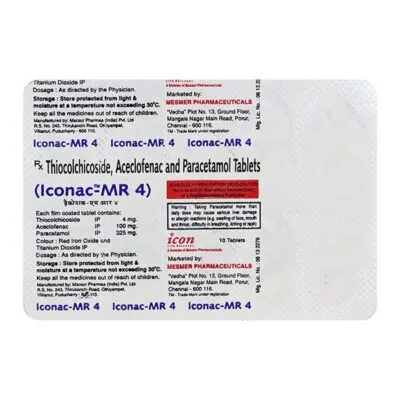Iconac MR 4mg Tablet 10’S