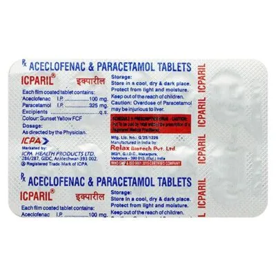 Icparil Tablet 10’S
