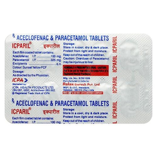 Icparil Tablet 10’S