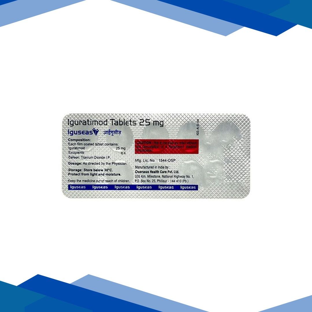 IGUSEAS 25mg Tablet 10’s