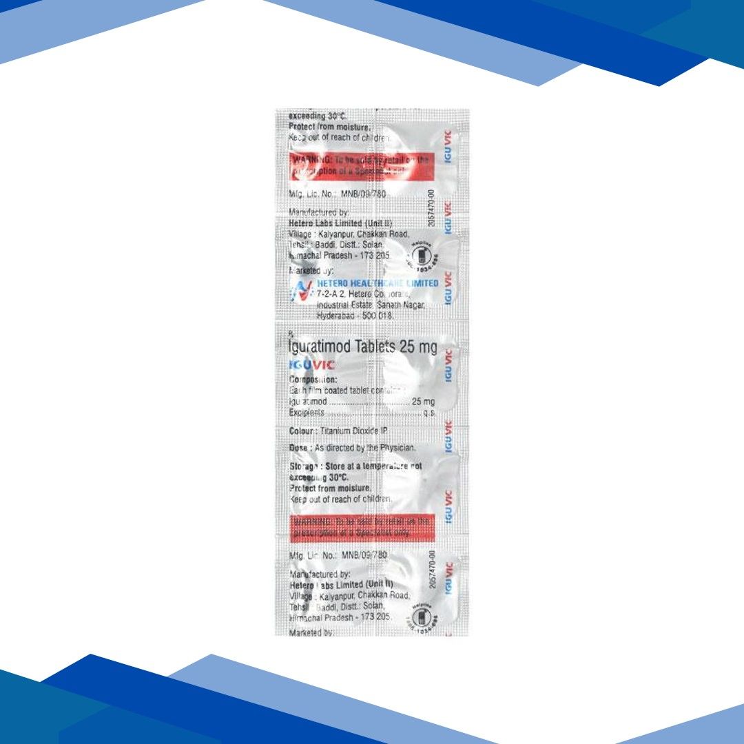 IGUVIC 25 Tablet 10’s
