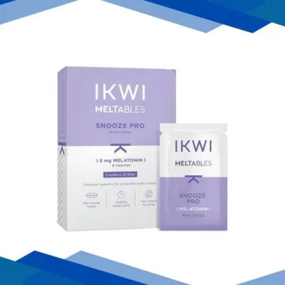 IKWI SnoozePro Meltables With 5mg Melatonin & Valerian 1’s