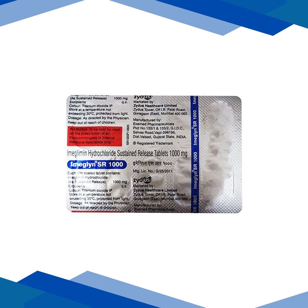 IMEGLYN SR 1000 Tablet 10’s