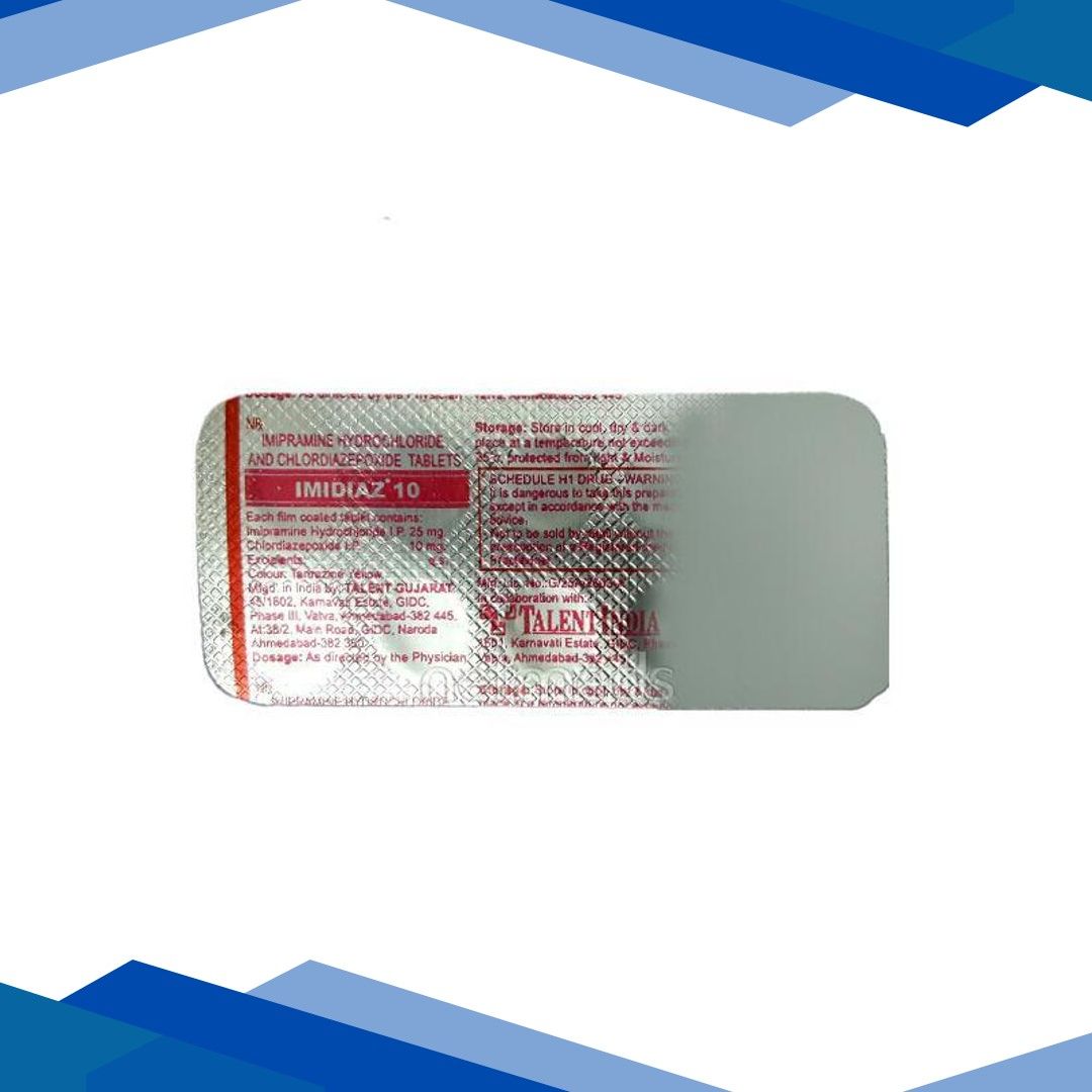 Imidiaz 10mg Tablet 10’S